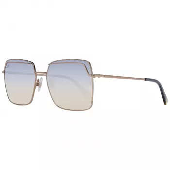 Gafas de sol de mujer WEB EYEWEAR estilo ojo de gato WE0259-5734W Havana acetato lentes marrones degradadas 57 mm