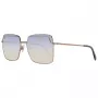Gafas de sol de mujer WEB EYEWEAR estilo ojo de gato WE0259-5734W Havana acetato lentes marrones degradadas 57 mm