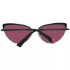 WEB EYEWEAR Gafas de sol cuadradas de acetato para mujer WE0272-5901Z - Montura negra lentes grises 59mm