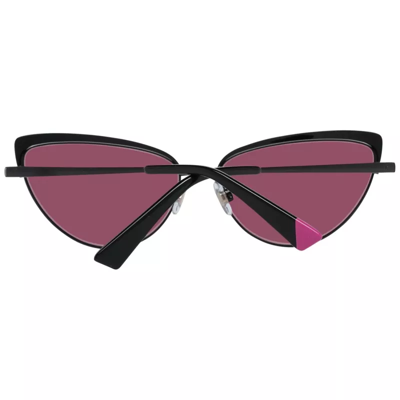 WEB EYEWEAR Gafas de sol cuadradas de acetato para mujer WE0272-5901Z - Montura negra lentes grises 59mm