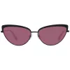 WEB EYEWEAR Gafas de sol cuadradas de acetato para mujer WE0272-5901Z - Montura negra lentes grises 59mm