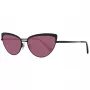 WEB EYEWEAR Gafas de sol cuadradas de acetato para mujer WE0272-5901Z - Montura negra lentes grises 59mm