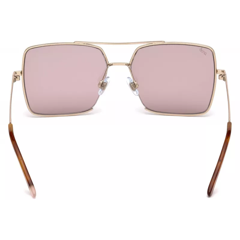 WEB EYEWEAR Gafas de sol de mujer WE0210-28Y Havana marrón acetato montura angular UV400