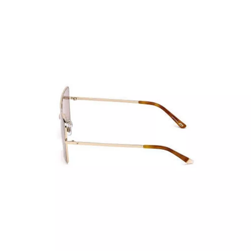 WEB EYEWEAR Gafas de sol de mujer WE0210-28Y Havana marrón acetato montura angular UV400