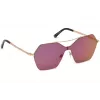 WEB EYEWEAR Gafas de sol de mujer WE0213-34Z Havana Marrón Carey Acetato Montura cuadrada 59mm