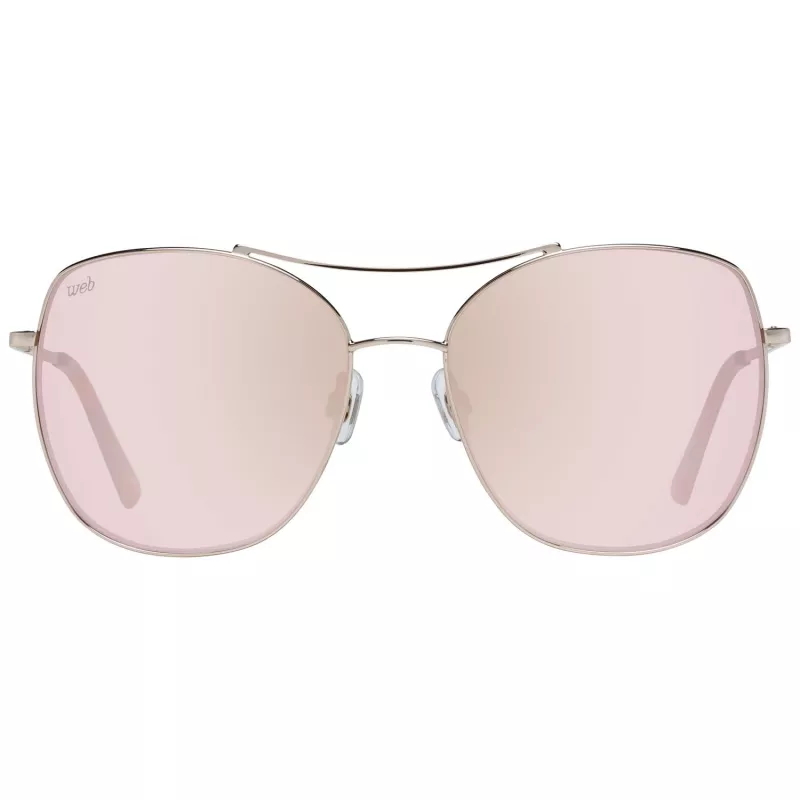 WEB EYEWEAR Gafas de sol mujer WE0245-5828G Havana marrón degradado cuadradas acetato UV400
