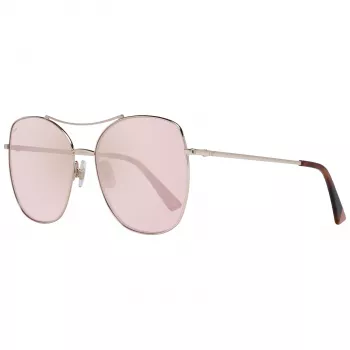 WEB EYEWEAR Gafas de sol mujer WE0245-5828G Havana marrón degradado cuadradas acetato UV400