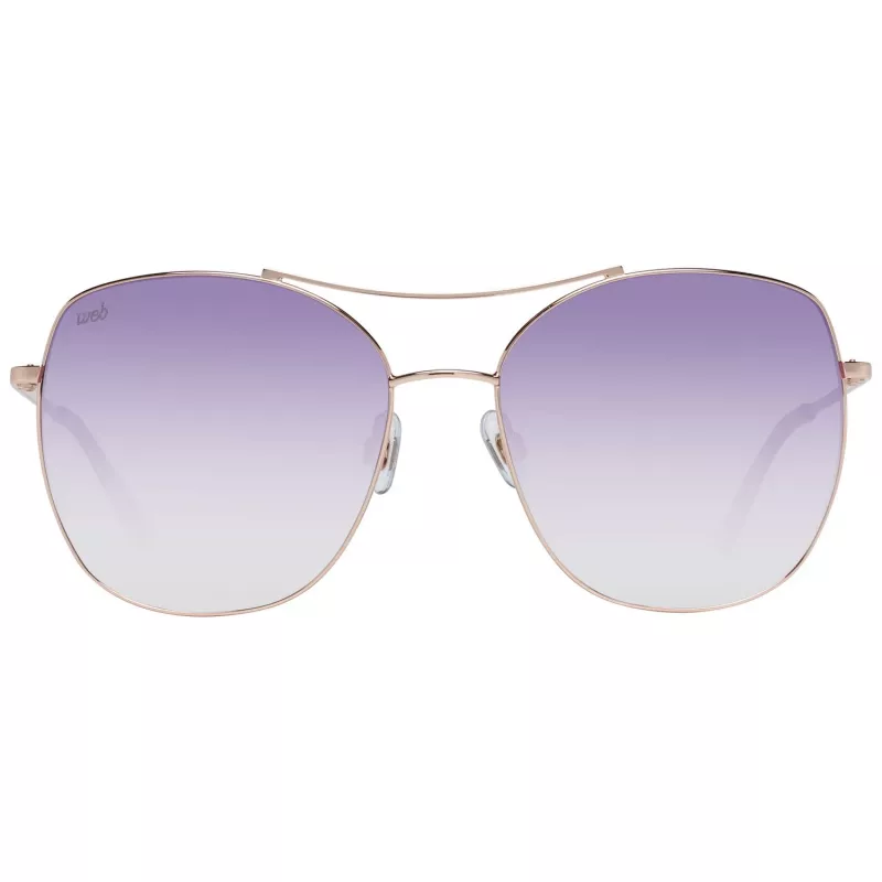WEB EYEWEAR Gafas de sol mujer WE0245-5833Z - Degradado marrón, montura de acetato rectangular