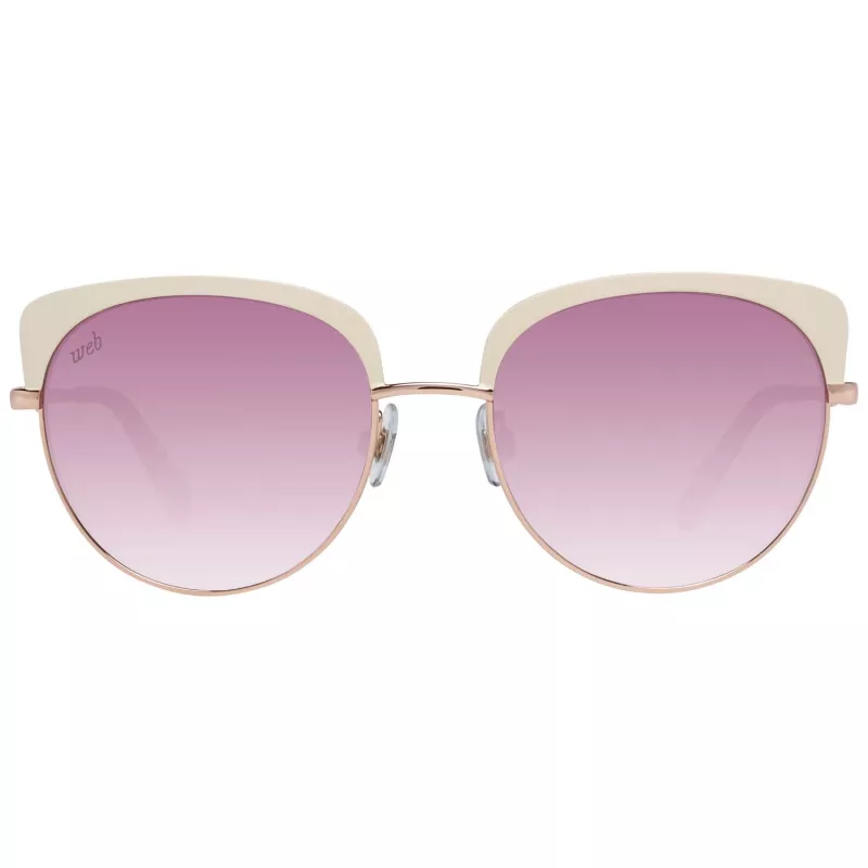 Gafas de sol de mujer WEB EYEWEAR WE0271-5533Z havana marrón cuadradas acetato lente degradada 55mm