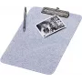 WEDO A4 Carpeta con pinza, plástico ABS, granito, esquinas redondeadas, pinza metálica niquelada, correa de suspensión 57 670