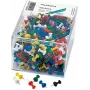 WEDO Chinchetas, diámetro de cabeza 10 mm, aguja 12 mm (54600)