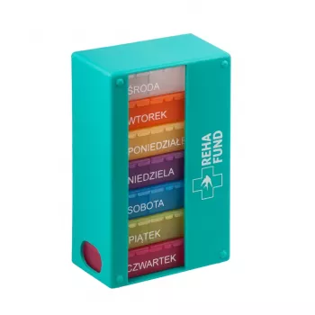 Organizador semanal de pastillas para 3 veces al día RF-356 REHAFUND