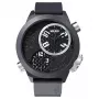 WELDER MAN K32-9202 50mm reloj de hombre de cuarzo esfera negra correa de piel
