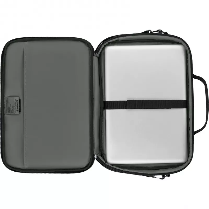 Wenger BQ 16 Laptop Brief Essential Black funda para portátil de 16