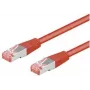 Wentronic CAT 6-150 LC SSTP PIMF cable de red Gigabit Ethernet de 1,5 m rojo RJ-45 a RJ-45 conector macho/macho chapado en oro 95571