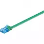 Wentronic cable de red CAT6a U/UTP 2m RJ45 dorado 10Gbps 500MHz 96319