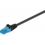Wentronic Goobay 55413 cable de red Cat6a U/UTP, RJ45, 15 m, negro
