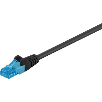 Wentronic Goobay 55415 cable de red U/UTP Cat6a, RJ45, 30 m, negro