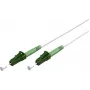 WENTRONIC Goobay 59586 cable patch de fibra óptica OS2 Single-Mode LC/APC a LC/APC, 3 m, blanco, LSZH