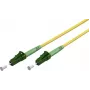 WENTRONIC Goobay 59631 OS2 cable de red de fibra óptica monomodo LC/APC a LC/APC, 31 m, amarillo, LSZH, FTTH