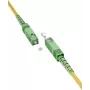 Cable de parcheo de fibra óptica Wentronic Goobay 59640 OS2 Single-Mode, SC/APC a SC/APC, 3 m, amarillo