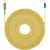 Wentronic Goobay 59656 cable de red de fibra óptica OS2 monomodo SC/APC a LC/UPC, 30 m, LSZH, amarillo