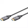 WENTRONIC Goobay 76276 Cable HDMI óptico activo AOC 8K – 10 m, HDMI 2.1, 48 Gbps, 8K@60Hz, 4K@120Hz, Dynamic HDR, eARC, VRR, ALLM, HDCP 2.3, Negro