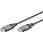 WENTRONIC Goobay 76276 Cable HDMI óptico activo AOC 8K – 10 m, HDMI 2.1, 48 Gbps, 8K@60Hz, 4K@120Hz, Dynamic HDR, eARC, VRR, ALLM, HDCP 2.3, Negro
