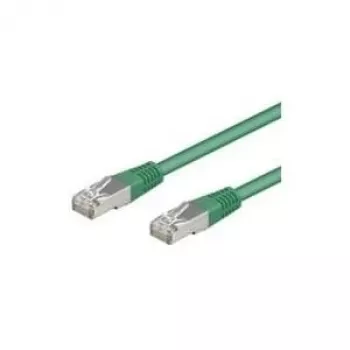 Wentronic Goobay cable patch CAT 5e SF/UTP, verde, 1m, CCA 68043