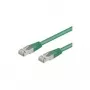 Wentronic Goobay cable patch CAT 5e SF/UTP, verde, 1m, CCA 68043