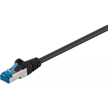 Wentronic Goobay Cable de red CAT 6a S/FTP, LSZH, Negro, 30 m 94905