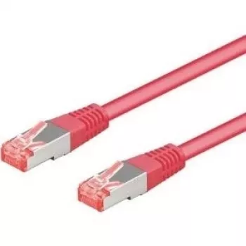 Wentronic Goobay cable de red CAT 6a S/FTP, magenta, 1 m, LSZH, cobre 93682