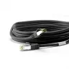 Wentronic Goobay Cable de red CAT 8.1 S/FTP, LSZH, negro, 1 m 66721
