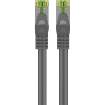 Wentronic Goobay cable de red CAT 8.1 S/FTP (PiMF), RJ45, 0,5 m, gris, certificado GHMT 61113