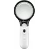 WENTRONIC Goobay lámpara con lupa LED 3x/4,5x, blanca 41255