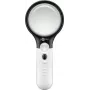 WENTRONIC Goobay lámpara con lupa LED 3x/4,5x, blanca 41255