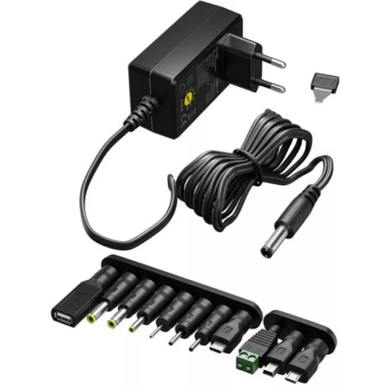 Wentronic Goobay cargador Micro-USB 1 A, negro, cable de 1,5 m – fuente de alimentación compacta para smartphones y dispositivos pequeños (49529)