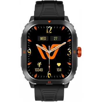 WEOFLY Pioneer smartwatch, AMOLED de 1,95 pulgadas, negro