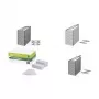 WEPA Comfort Toalla de papel, 206 x 240 mm, plegado en Z, blanco extra, 2 capas, 100% papel reciclado, gofrado de rombos, 1 paquete (277220)