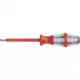 Wera 05022734001 set de destornilladores Kraftform Plus Standard, 7 piezas, planos y Phillips, Lasertip, soporte de pared