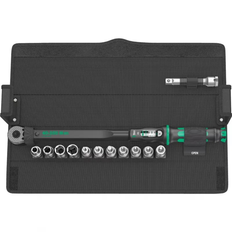 Wera Click-Torque C 3 Set 1 juego de llaves dinamométricas, accionamiento 1/2