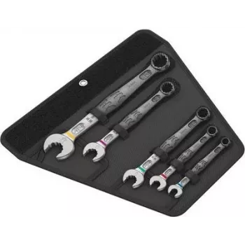 Wera Joker 6003 5 Imperial Set 1 Set de llaves combinadas, 5 piezas, 5/16