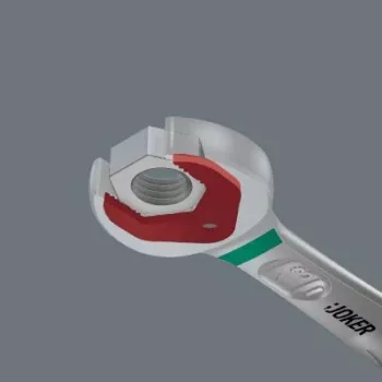 Wera Joker 6004 Llave inglesa autoajustable de acero inoxidable 10-13 mm, Cromo mate 05073277001