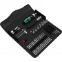 Wera Kraftform Kompakt H 1 Woodcraft mango destornillador con 12 puntas mixtas - Hex, Phillips, Pozidriv, Torx