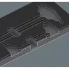 Set de 6 destornilladores Wera Kraftform Plus con perfiles ranurado, Phillips y Pozidriv, Lasertip y soporte de pared