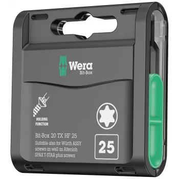 WERA Set Bit-Box 20 TX HF, TX 20mm, 20 uds. Würth