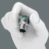 Wera Barra magnética para llaves de vaso A Imperial accionamiento 1/4 pulgadas, 4 soportes, 05005420001