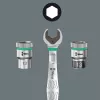 Wera Barra magnética para llaves de vaso A Imperial accionamiento 1/4 pulgadas, 4 soportes, 05005420001