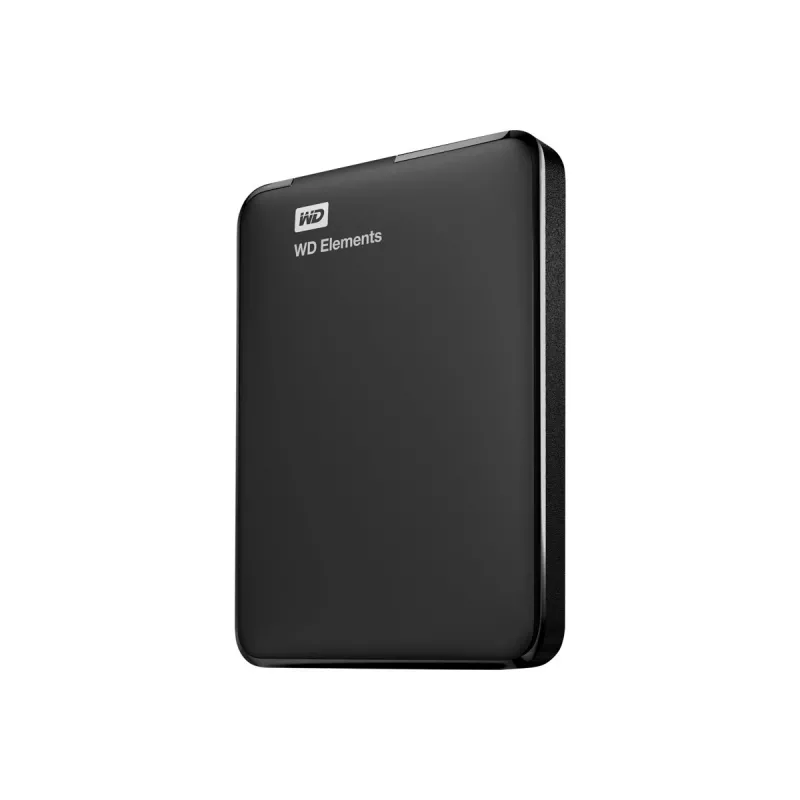 Disco duro externo portátil Western Digital Elements 5TB USB-C (negro)