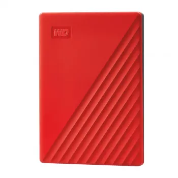 Disco duro externo portátil Western Digital My Passport 2TB USB 3.2 Gen 1 rojo (WDBYVG0020BRD)